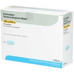 EMTRICITABIN/Tenofovirdisoproxil Mylan 200/245 mg