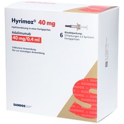 HYRIMOZ 40 mg/0,4 ml Inj.-Lösung i.e.Fertigspritze