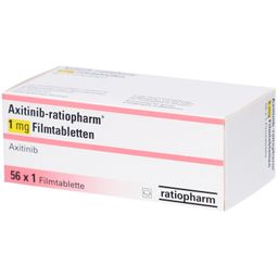 AXITINIB-ratiopharm 1 mg Filmtabletten
