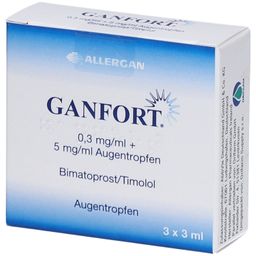 GANFORT 0,3 mg/ml + 5 mg/ml Augentropfen