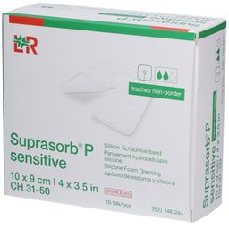 Suprasorb® P sensitive non-border Silikon-Schaumverband 10 x 9 cm