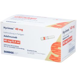 HYRIMOZ 40 mg/0,4 ml Inj.-Lösung im Fertigpen