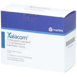 XALACOM 50 µg Latanoprost + 5 mg Timolol/ml ATR