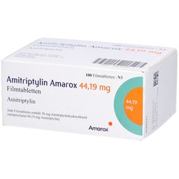AMITRIPTYLIN Amarox 44,19 mg Filmtabletten