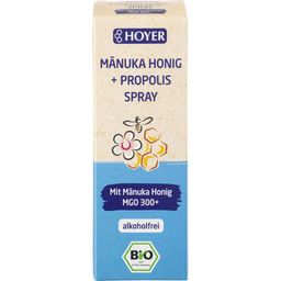 Hoyer Manuka Honig + Propolis Spray alkoholfrei – für Hals & Rachen