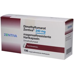 DIMETHYLFUMARAT Zentiva 240 mg magensaftr.Hartk.
