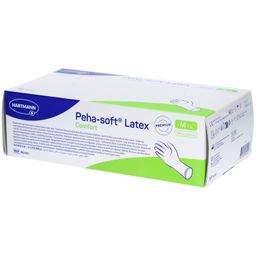 Peha-soft® Latex Comfort Untersuchungshandschuhe unsteril puderfrei M