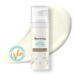Aveeno® CALM+RESTORE Hafer Nachtcreme mit Sheabutter für empfindliche Haut