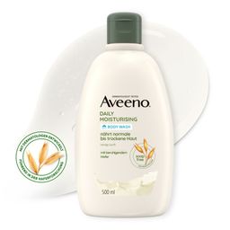 Aveeno® Daily Moisturising veganes Duschgel mit Hafer für empfindliche Haut
