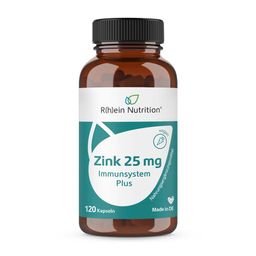 R(h)ein Nutrition Zink 25 mg Immunsystem Plus