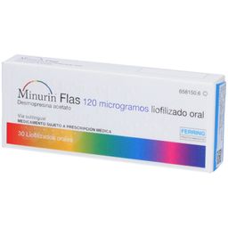 MINIRIN 120 Mikrogramm Lyophilisat zum Einnehmen