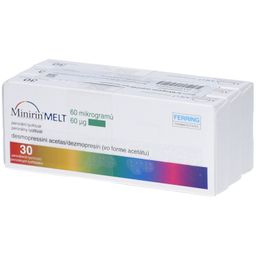 MINIRIN 60 Mikrogramm Lyophilisat zum Einnehmen