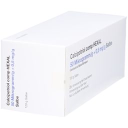 CALCIPOTRIOL comp HEXAL 50 µg/g + 0,5 mg/g Salbe