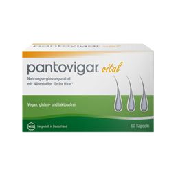 Pantovigar vital Kapseln für normales Haarwachstum