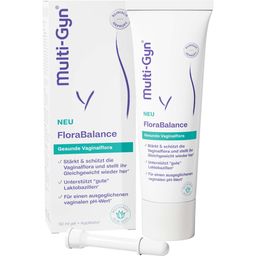 Multi-Gyn FloraBalance Gel 50ml, klinisch erwiesen zur Wiederherstellung, Stärkung und zum Schutz der Intimflora