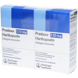 PRADAXA 110 mg Hartkapseln