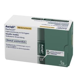 AWIQLI 700 E/ml Inj.-L.Fertigpen 2x1050 E/+28 Nad.