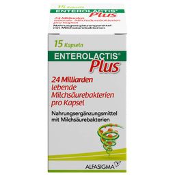 Enterolactis Plus – hilft mit L. casei DG, die Darmflora zu unterstützen