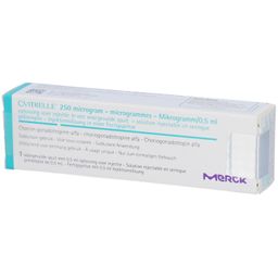 OVITRELLE 250 Mikrogramm/0,5ml Inj.-Lsg.i.e.F.-Sp.