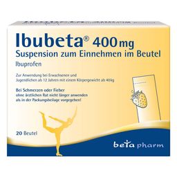 Ibubeta® 400 mg Suspension zum Einnehmen im Beutel