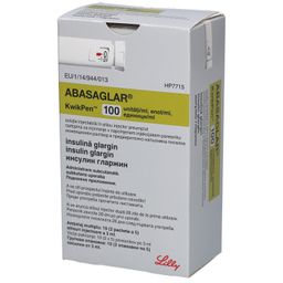 ABASAGLAR 100 E/ml Injektionslösung KwikPen