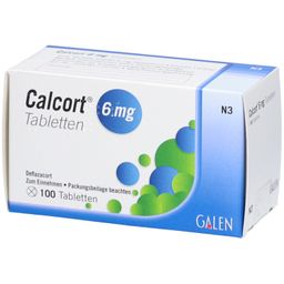 CALCORT 6 mg Tabletten