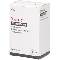 DOVATO 50 mg/300 mg Filmtabletten Blisterpackung