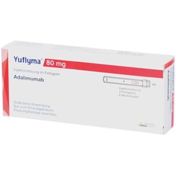 YUFLYMA 80 mg/0,8 ml Inj.-Lösung im Fertigpen