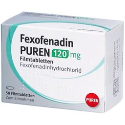 FEXOFENADIN PUREN 120 mg Filmtabletten