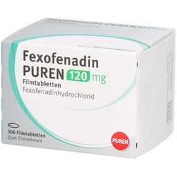 FEXOFENADIN PUREN 120 mg Filmtabletten