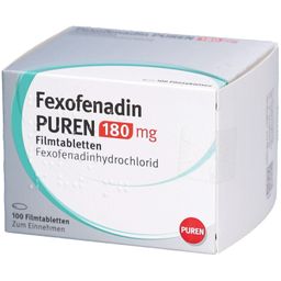 FEXOFENADIN PUREN 180 mg Filmtabletten