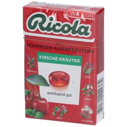 Ricola® Schweizer Kräuterbonbon Kirsche Kräuter ohne Zucker