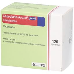 CAPECITABIN Accord 500 mg Filmtabletten