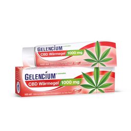 GELENCIUM Cannabis CBD Wärmegel 1000 mg