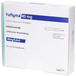 YUFLYMA 40 mg/0,4 ml Inj.-Lösung im Fertigpen