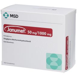 JANUMET 50 mg/1000 mg Filmtabletten