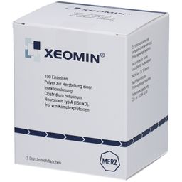 XEOMIN 100 LD50 Einheiten Plv.z.Herst.e.Inj.-Lsg.