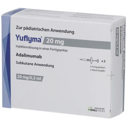 YUFLYMA 20 mg/0,2 ml Inj.-Lösung i.e.Fertigspritze
