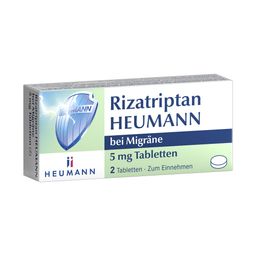 Rizatriptan HEUMANN bei Migräne 5 mg Tabletten