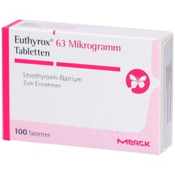 EUTHYROX 63 Mikrogramm Tabletten
