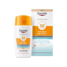 Eucerin® Hydro Protect Ultraleichtes Sun Face Fluid Tinted 50+ Hell