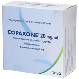 COPAXONE 20 mg/ml Injektionslösung i.e.Fertigspr.