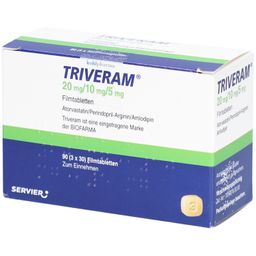 TRIVERAM 20 mg/10 mg/5 mg Filmtabletten