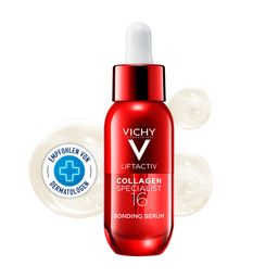Vichy Liftactiv Collagen Specialist 16 Bonding Serum + Straffende Nachtpflege 15ml GRATIS