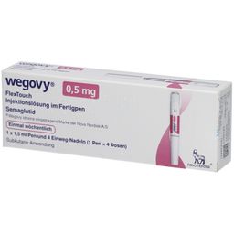 WEGOVY 0,5 mg FlexTouch Injektionslsg.Fertigpen