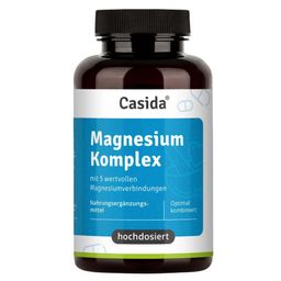 Casida Magnesium Komplex - Premium: Aus 5 hochwertigen Verbindungen - vegan, hochdosiert
