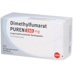 DIMETHYLFUMARAT PUREN 240 mg magensaftr.Hartkaps.