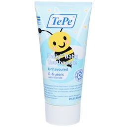 TePe® Daily Baby Zahnpasta für Babys ab dem ersten Zahn 1000 ppm Fluorid