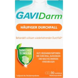 GAVIDarm Häufiger Durchfall Kapseln bei wiederkehrenden Darmbeschwerden + Gavi Darm - Häufiger Durchfall 8 Stück GRATIS