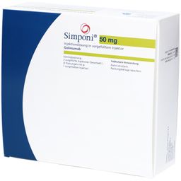 SIMPONI 50 mg Injektionslösung in vorgef.Injektor